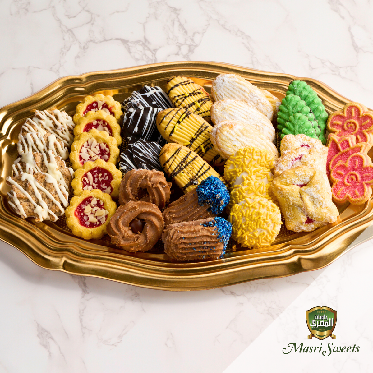 Petit Four Cookies